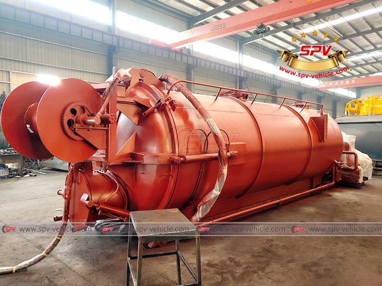 13,500 Litres Vacuum Jetting Tank SKD -5 13,500 Litres Vacuum Jetting Tank SKD -5